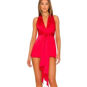 Elliatt x Revolve Isabella Playsuit in Red 🌷